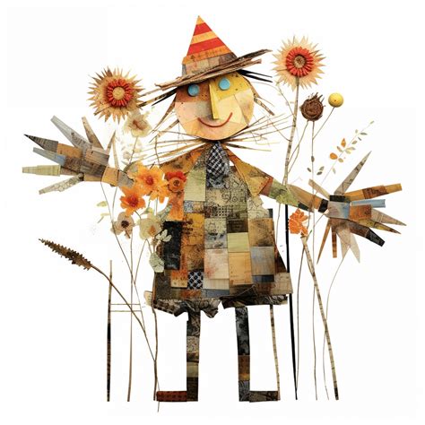 Autumn Fall Scarecrow Art Free Stock Photo - Public Domain Pictures