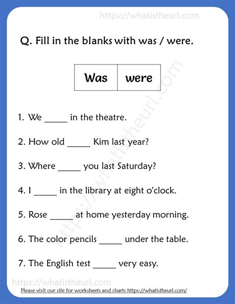 fill-in-the-blanks-with-was-or-were-worksheets-for-grade-3 - Your Home ...