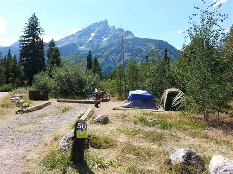 Jenny Lake Campground Grand Teton National Park