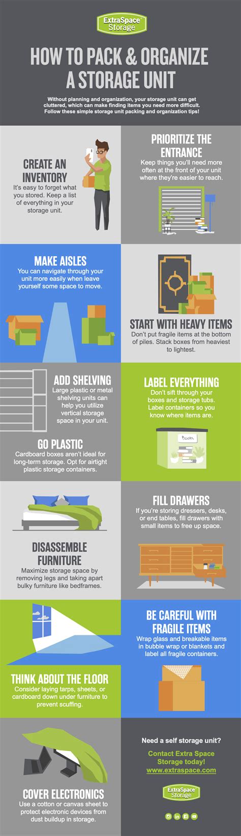 How to Pack & Organize a Storage Unit | Extra Space Storage