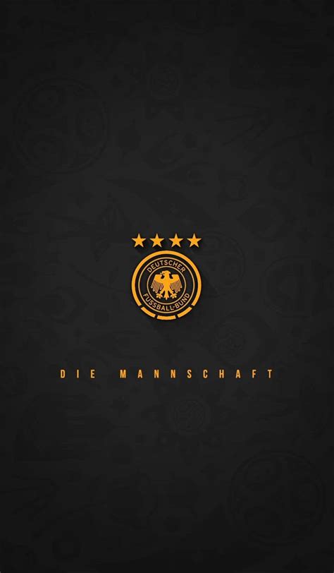 Download Die Mannschaft Germany National Football Team Logo Wallpaper ...