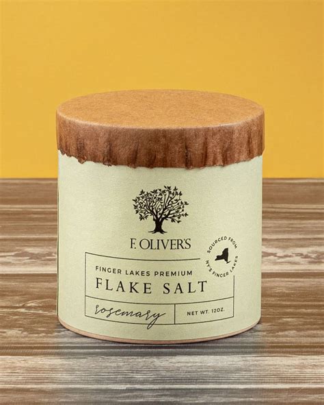 F. Oliver's Finger Lakes Premium Flake Salt | F. Oliver's | Canandaigua, NY