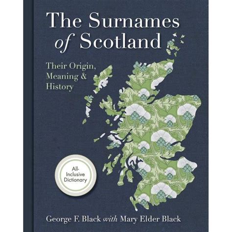 Surnames of Scotland : Their Origin, Meaning and History - Walmart.com in 2021 | Scottish ...