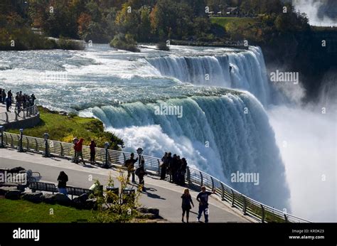 Niagara Falls from American side, Buffalo, New York State, USA Stock Photo - Alamy