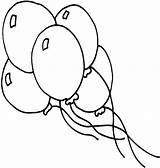 Coloring Objects Balloons Rainbow And Notebook  Child sketch template