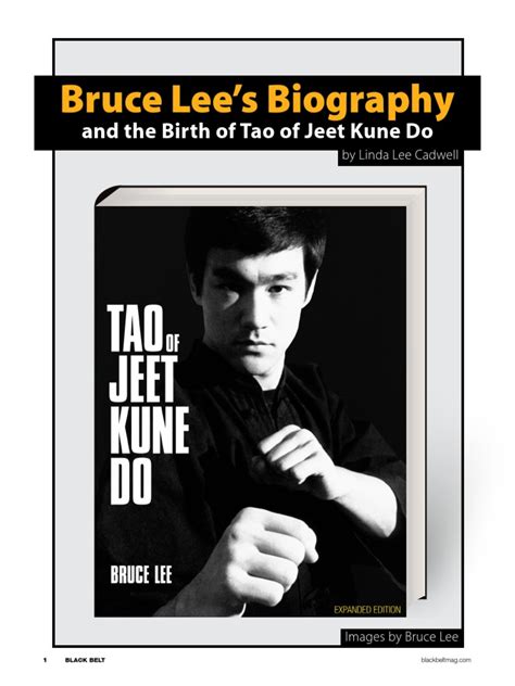 Bruce Lee Biography.pdf | Bruce Lee | Jeet Kune Do