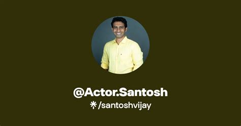 @Actor.Santosh - Listen on YouTube, Spotify - Linktree