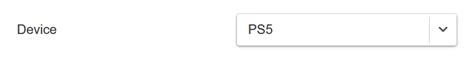 What ports/port ranges for PS5? And since it gives me an option under devices for ps5 and the ip ...