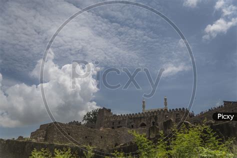 Image of Golkonda Fort inside view-NH708567-Picxy