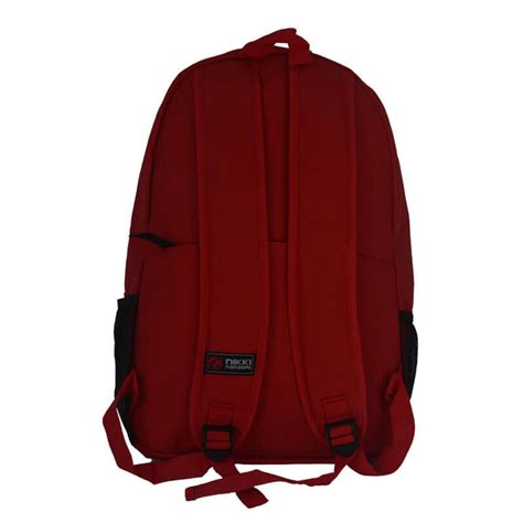 Red school backpack - Custom bags factory