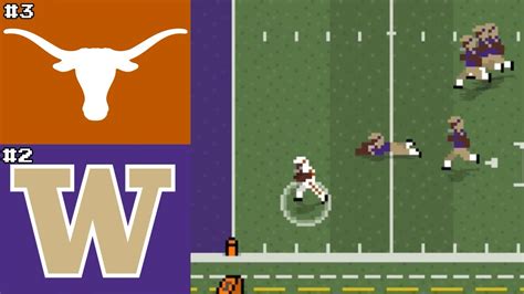 Sugar Bowl: #2 Washington vs. #3 Texas in retro bowl (2023-24) - YouTube