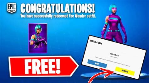 unredeemed free fortnite skin codes Fortnite Wonder Skin Swapper Free ...