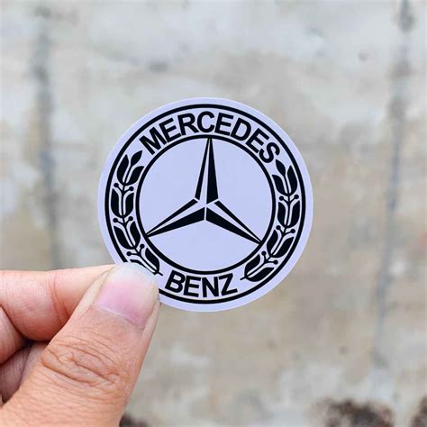 Mercedes Benz Logo Sticker - Nowstalgia