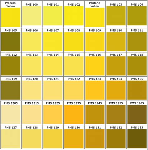 แผนภูมิสี Pantone PMS ที่ใช้สำหรับการพิมพ์และการเคลือบผง