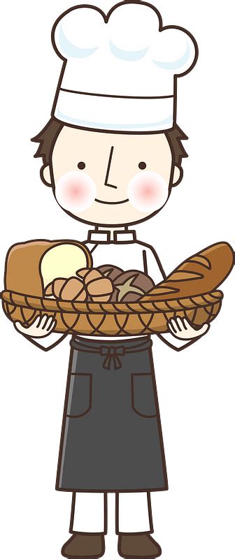 Bakery Chef Clipart Pngs