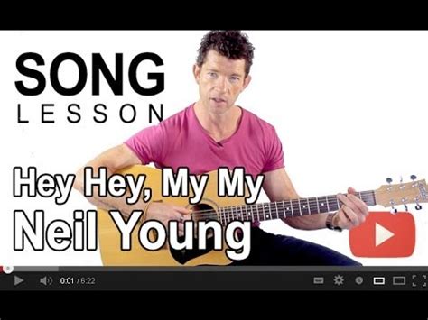 How to Play Hey Hey, My My by Neil Young on Guitar with Mark Mckenzie ...