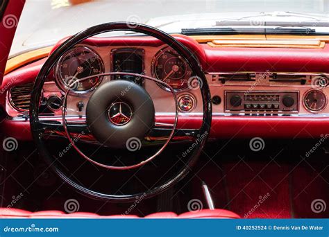 280SL interior editorial stock image. Image of cabrio - 40252524