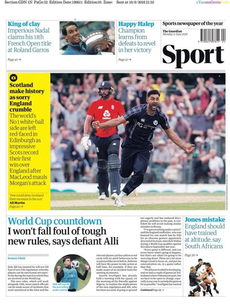 Monday's newspapers - BBC Sport