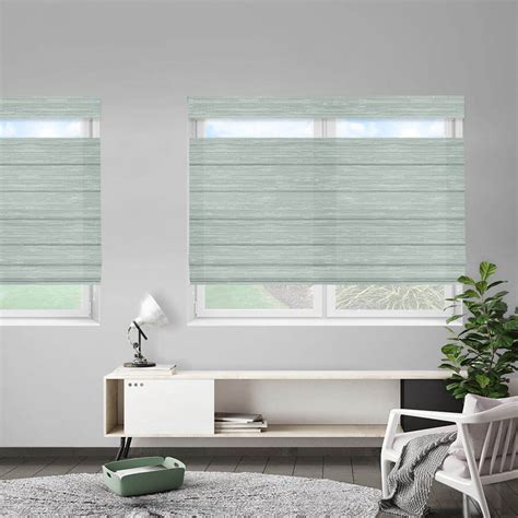 Luxe Modern Custom Cordless Roman Shades | SelectBlinds.com