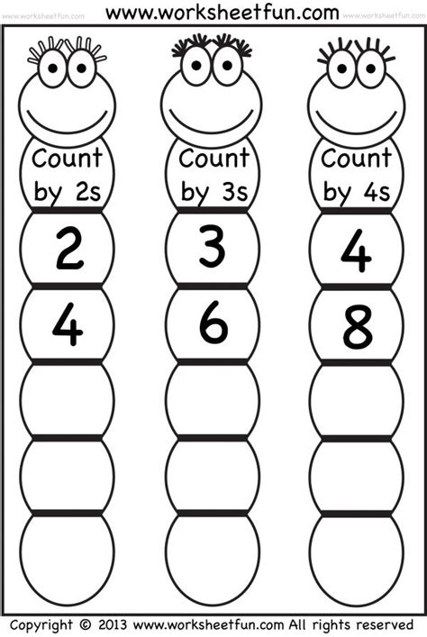 worksheet for counting the numbers to 10