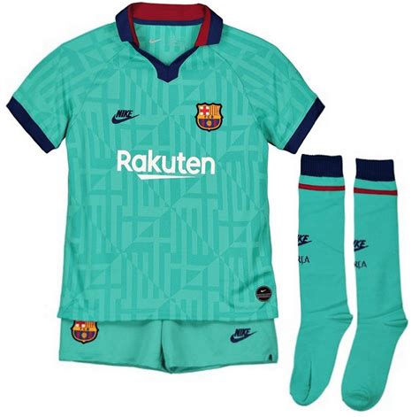 FC Barcelona 19/20 Third Kids Kit - SoccerArmor