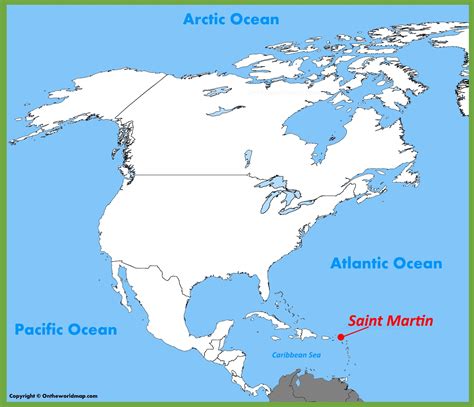 Saint Martin - Sint Maarten Map | France, Netherlands | Maps of Saint Martin Island