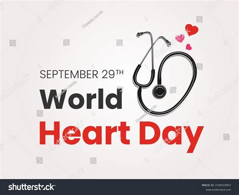 World Heart Day Logo World Hearth Stock Vector (Royalty Free) 2194319957 | Shutterstock