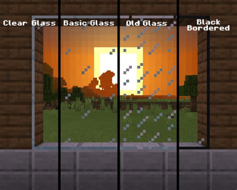 Connected Glass | Minecraft Addon