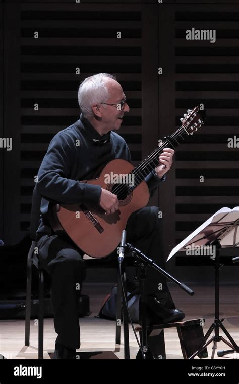 John Williams, Australian classical guitarist at Kings Place, London UK Stock Photo - Alamy