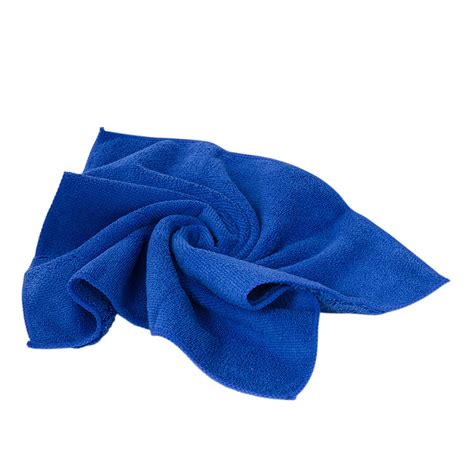 24 Pack Large Blue Microfiber Cleaning Cloth No-Scratch Rag Car Polishing Detailing Towel ...