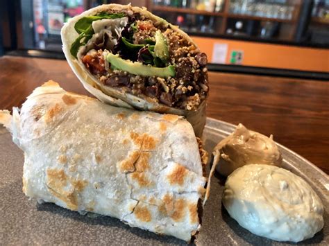 Menu Item Review: Vegan Macho Burrito at Plum Bistro in Seattle ...