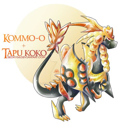 Kommo-o x Tapu Koko [Speed paint] by Seoxys6 on DeviantArt | Pokemon fusion art, Pokemon eevee ...