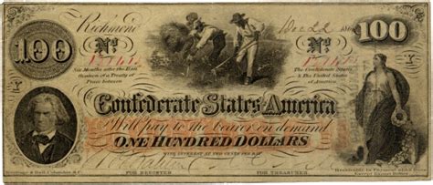 The Civil War Photo: Confederate Money