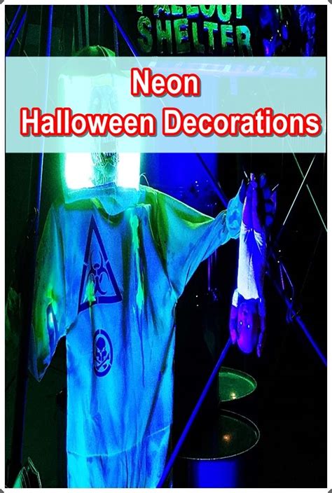 Neon Halloween Decorations | Neon halloween, Halloween decorations, Neon