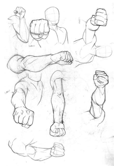 Arm Foreshortening Drawing Reference Guide | Dr...