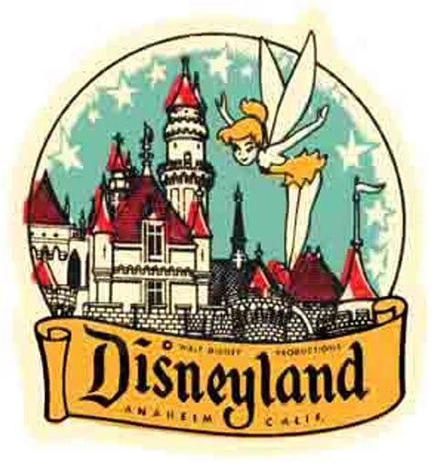 Vintage 1950's Style Disneyland Disney Land California Retro Travel ...