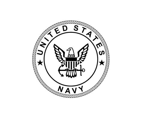 Navy Svg Logo Cut File