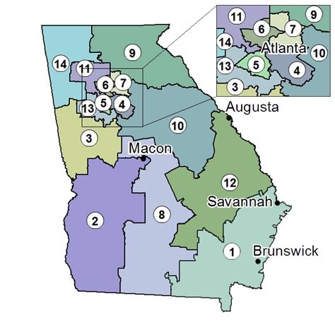 Savannah Georgia Zip Code Map Map Georgia S Congressional Districts | Images and Photos finder