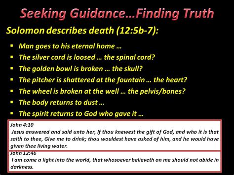 Seeking Guidance…Finding Truth - ppt video online download