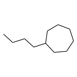 Cycloheptane, butyl - Chemical & Physical Properties by Cheméo