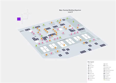 Kuala Lumpur Airport (KUL) Terminal Maps, Shops, Restaurants, Food Court 2024