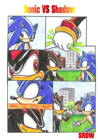 *Sonic VS Shadow Comic* by shadowrulesdaworld - Fanart Central