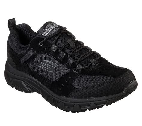 51893 Extra Wide Black Skechers shoes Men Memory Foam Sport Walk Casual ...