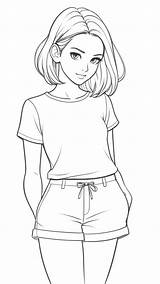 Pin By Wenee On Colorir In 2024  Adult coloring Pages Cute sketch template