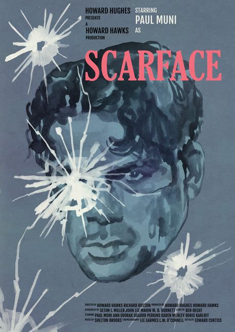 Poster for “Scarface” - 1932 by Howard Hawks.