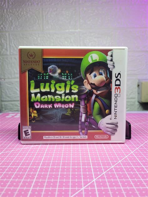 Luigi's Mansion Dark moon Nintendo 3DS, Video Gaming, Video Games, Nintendo on Carousell