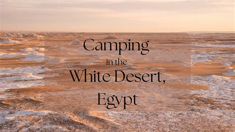 Camping in the White Desert, Egypt