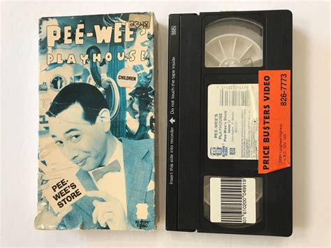 Vintage Pee Wees Playhouse VHS Video Tape Tv Episode Pee Wees | Etsy