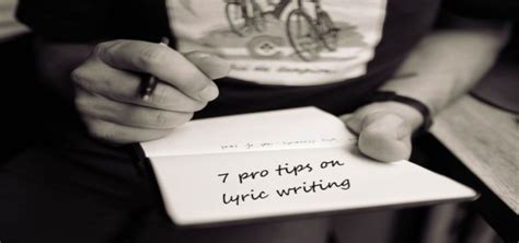 easy to use lyric writing tips that make a big difference