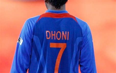 MS Dhoni's No. 7 jersey autographed warrior costume is being auctioned for charity